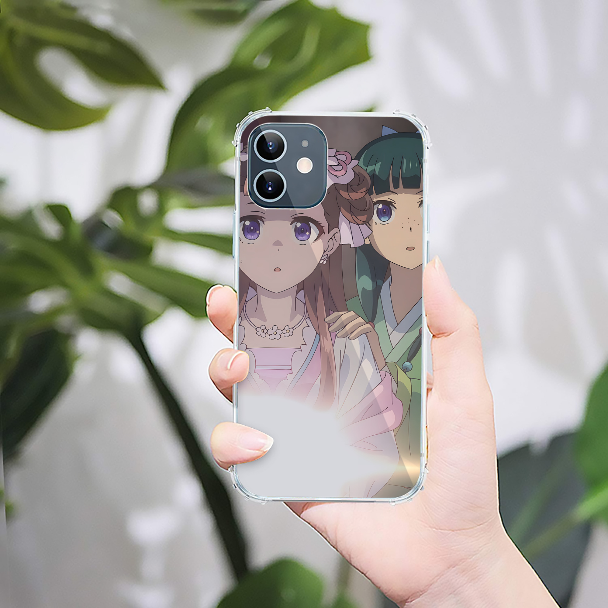 （画像用） 薬屋のひとりごと The Apothecary Diaries 【iPhone 12シリーズ対応】透明スマホケース（クリアソフトケース）